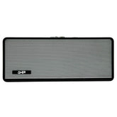Bocina Bluetooth Bx500b Ghia Negra, 5w X2 Aux, Tws, Radio Fm, Micro Sd Card, Usb